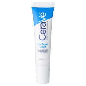 CeraVe Eye Repair Cream 0.5 oz tube for dark circles and puffiness