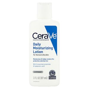 CeraVe Lightweight Daily Moisturizing Lotion 3 fl oz bottle oil-free formula