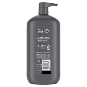 Dove Men+Care Exfoliating Deep Clean 30 oz body and face wash pump bottle
