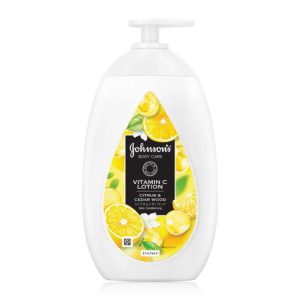 ohnson's Adult Vitamin C Lotion 500ml bottle for skin brightening