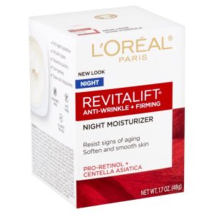 L'Oréal Paris Revitalift Anti-Wrinkle and Firming Night Moisturizer 1.7 oz jar