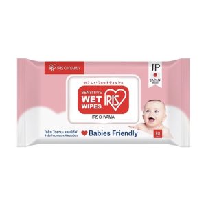 Iris Ohyama Sensitive Baby Wipes 80 sheets