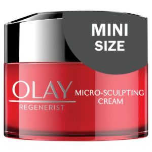 Olay Regenerist Micro-Sculpting Cream 0.5 oz trial size red jar moisturizer